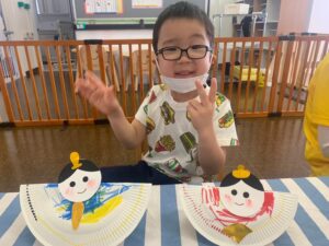 放課後等デイサービス・ひな祭り・ワクワク・岡山市・北区
