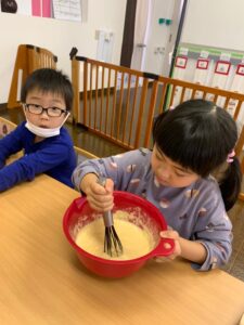 料理・クッキング・4月・イベント・春休み・放課後等デイサービス・ひな祭り・ワクワク・岡山市・北区