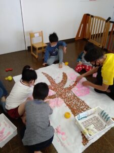 春・桜・はりえ・4月・イベント・春休み・放課後等デイサービス・ひな祭り・ワクワク・岡山市・北区