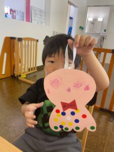 7月・制作物・放課後等デイサービス・イベント・遠足・犬島・ワクワク・岡山市・北区・てるてるボーズ