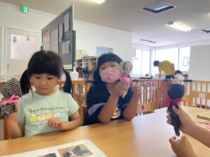 7月・制作物・放課後等デイサービス・イベント・遠足・犬島・ワクワク・岡山市・北区・てるてるボーズ