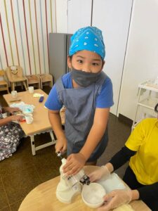 かき氷作り・放課後等デイサービス・イベント・遠足・犬島・ワクワク・岡山市・北区