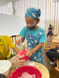 かき氷作り・放課後等デイサービス・イベント・遠足・犬島・ワクワク・岡山市・北区