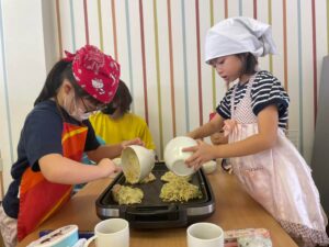 お好み焼き作り・イベント沢山・放課後等デイサービス・イベント・遠足・犬島・ワクワク・岡山市・北区
